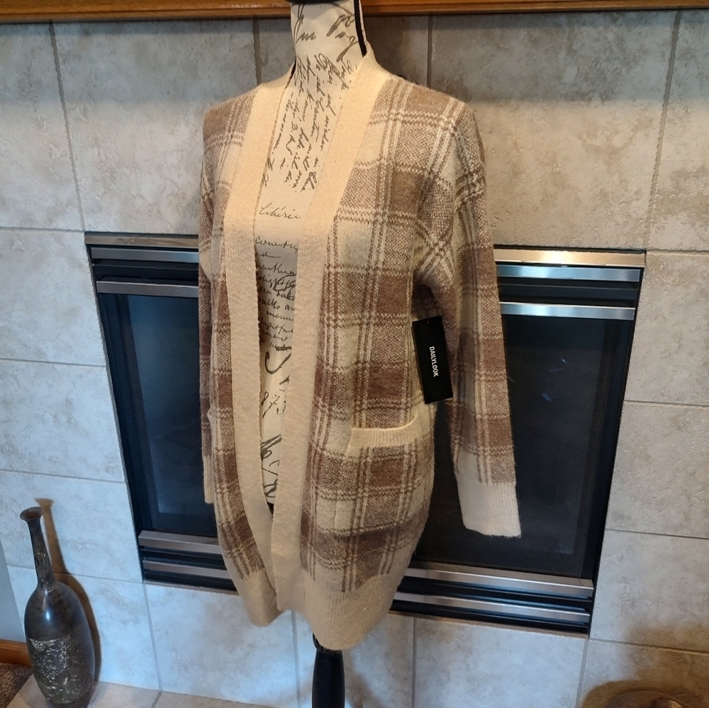 Becool Fall Sweater Cardigan M/L! - Picture 3 of 9